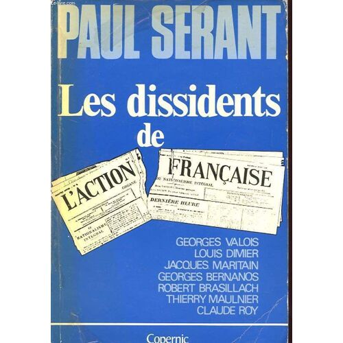 Les Dissidents De L Action Francaise