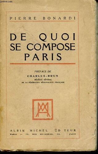 De Quoi Se Compose Paris