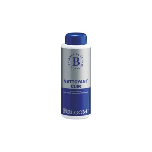 Belgom - Nettoyant Cuir 500 Ml - Nettoie Tous Les Types De Cuirs - Sans Solvants Ni Abrasifs - Respecte La Teinte D'origine - Fa