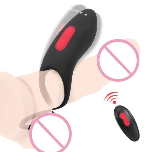 Anneau De Pénis Vibrant Avec Télécommande, 9 Vitesses, Jouets Sexuels Pour Hommes Et Couples, Produits Pour Adultes
