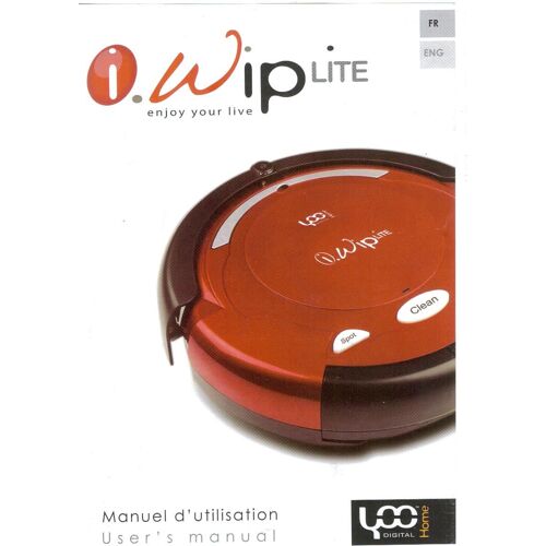 YOO DIGITAL i.WIP-Lite - Aspirateur - robot - sans sac - rouge