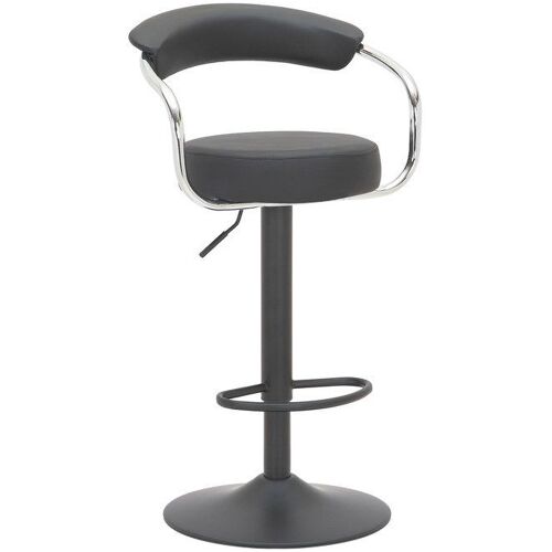 Lazio Matt Black Bar tabouret noir