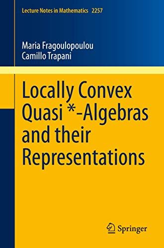 Locally Convex Quasi *-Algebras And Their Representations