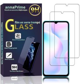 Lot / Pack De 2 Films Verre Trempé Pour Xiaomi Redmi 9a 6.53" Protection D'écran