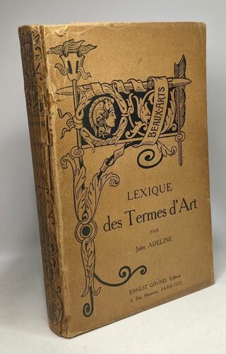 Lexique Des Termes D'art