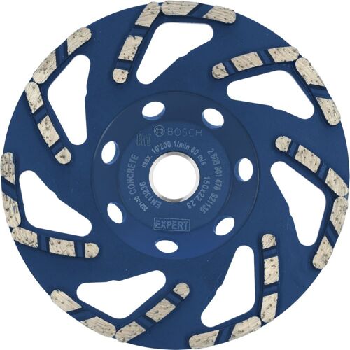 Bosch Expert Concrete Meule Boisseau Diamantée 150 X 22,23 X 4,5 Mm - 2608901478