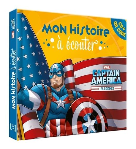 Captain America, Les Origines (1 Cd Audio + 1 Qr Code)