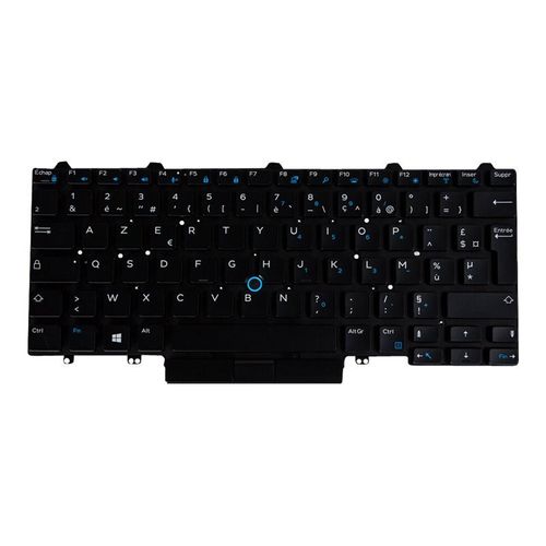 Dell - Clavier - rétroéclairé - Français - pour Dell Latitude E7250