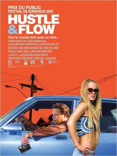 Hustle & Flow / Hustle Et Flow  - Véritable Affiche De Cinéma - Format 40x60 - De Craig Brewer Avec Terrence Howard, Anthony Anderson,  Taryn Manning, Taraji P. Henson, Paula Jai Parker - 2005