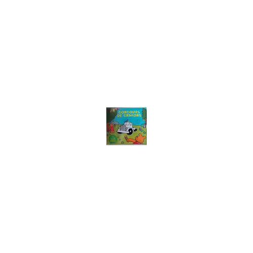 Concours De Camions - Collection Magicouleurs - Livre Avec Tirettes Pour Faire Apparaître Les Couleurs