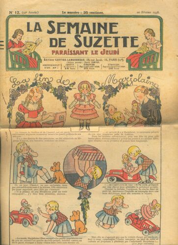 Semaine De Suzette (La) - N°:12 - 20/02/1936