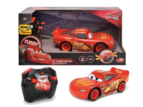 Majorette Cars 3 Rc 1/24 Mc Queen