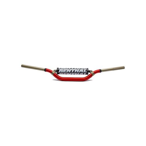 Renthal - Guidon Twinwall 28,6mm Rouge Replica Carmichael/Canard Haut