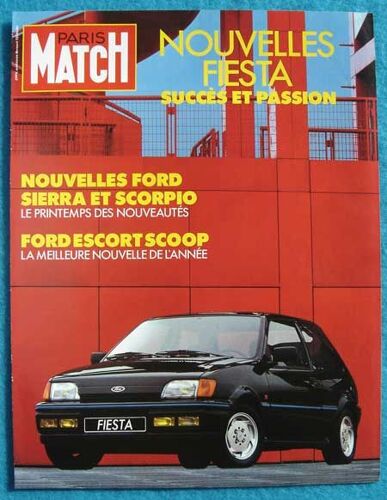 Publicité Papier - Voitures Ford Scorpio, Escort Scoop, Sierre, Fiesta De 1990