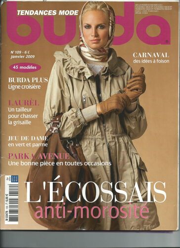Magazine Burda Tendance Mode N° 109