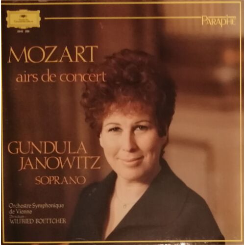 Airs De Concert - Orchestre Symphonique De Vienne - Direction : Wilfried Boettcher - Soprano : Gundula Janowitz
