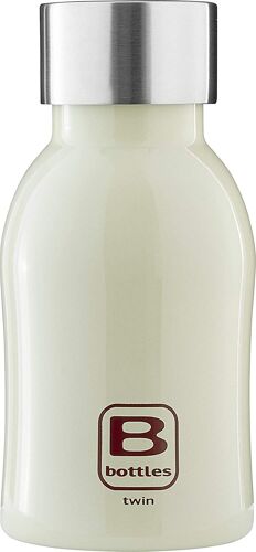 Bugatti B Bottles Twin Bouteille Isotherme 250 Ml Light Green Garde Les Liquides Chauds Pendant 12h Froid Pendant 24h La Glace Pendant 36h Bouteille Acier Inoxydable 18/10 Écologique