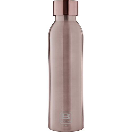 Bugatti B Bottles Twin Bouteille Isotherme 500 Ml Pink Garde Les Liquides Chauds Pendant 12h Froid Pendant 24h La Glace Pendant 36h Bouteille Acier Inoxydable 18/10 Écologique