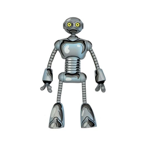 Les Tortues Ninja - Figurine (Mirage Comics) Fugitoid 14 Cm