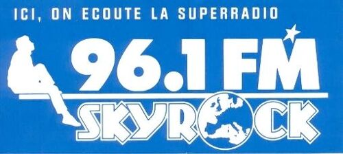 Autocollant Radio Skyrock La Superradio