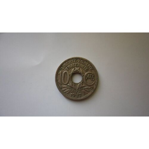 France 10 Centimes Lindauer 1927