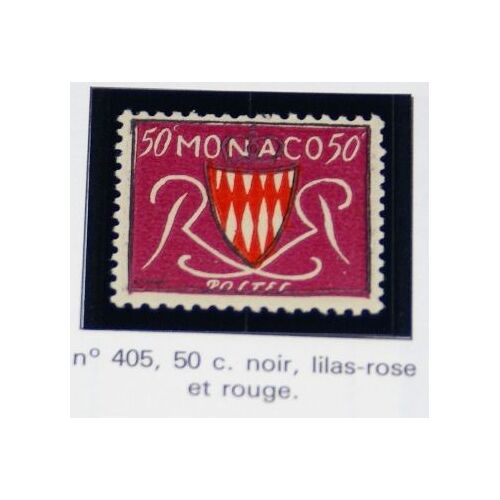 Timbre Monaco Neuf N 405 50c