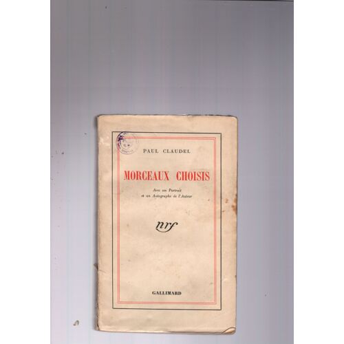 Morceaux Choisis