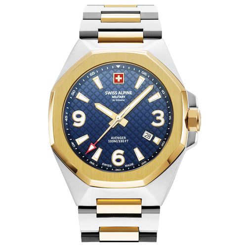 Mens Watch Swiss Military 7005.1145, Quartz, 42mm, 10atm