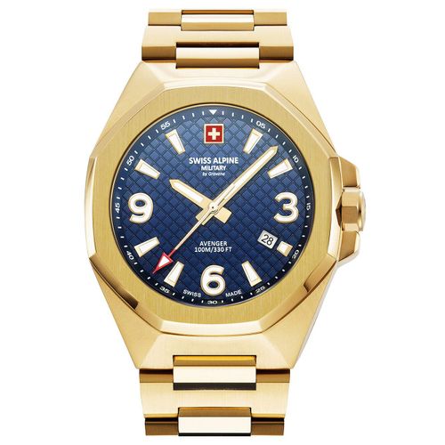 Mens Watch Swiss Military 7005.1115, Quartz, 42mm, 10atm