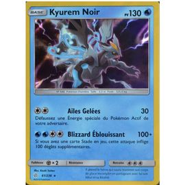 Carte Pokémon 61/236 Kyurem Noir Sl12 - Soleil Et Lune - Eclipse Cosmique Neuf Fr