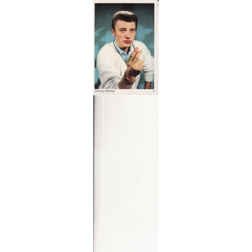 Petite Carte De Johnny Hallyday