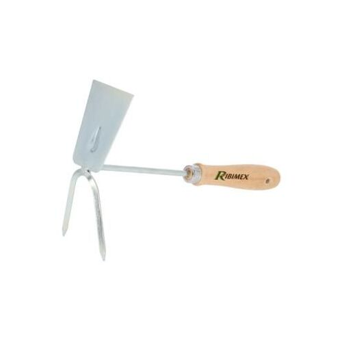 Serfouette panne et fourche à fleurs manche bois