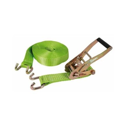 Sangle arrimage à cliquet crochets 50mmx12m 2500/5000kgs