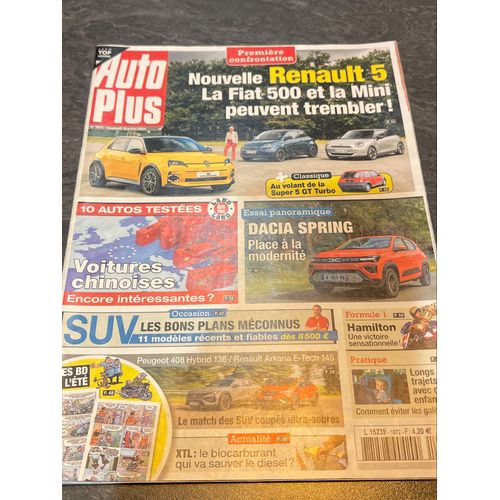 Magazine Auto Plus 1872 Juillet 2024