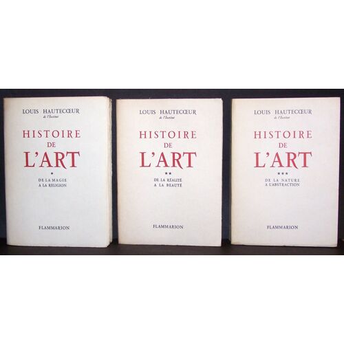 Histoire De L'art En 3 Tomes (De La Magie À La Religion, De La Réalité À La Beauté, De La Nature À L'abstraction)