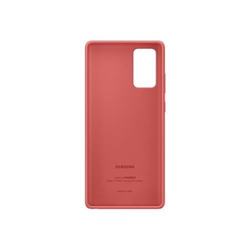 Samsung Kvadrat Cover Ef-Xn980 - Coque De Protection Pour Téléphone Portable - Pet, Textile - Rouge - Pour Galaxy Note20, Note20 5g