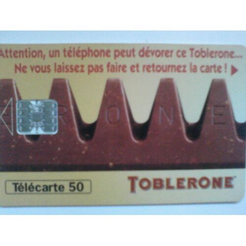 Télécarte Toblerone