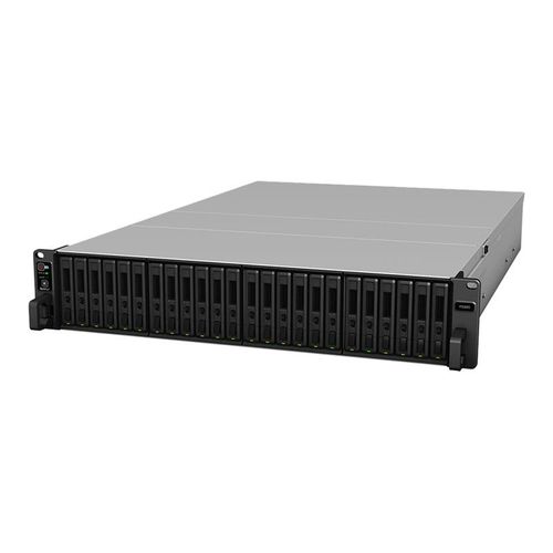 Synology FlashStation FS3600 - Serveur NAS - 24 Baies - rack-montable - RAID 0, 1, 5, 6, 10, JBOD, RAID F1 - RAM 16 Go - Gigabit Ethernet / 10 Gigabit Ethernet - iSCSI support - 2U