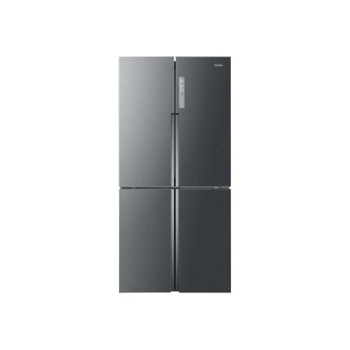 Réfrigérateur-congélateur Haier Cube Series HTF-458DG6 - side-by-side - 83.3x66.6x180.4 cm (lxpxh) - 468 litres - classe F - aluminium