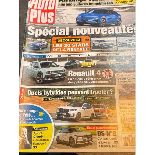 Magazine Auto Plus 1922 Juillet 2025