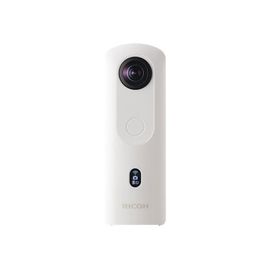 Ricoh THETA SC2 - 360° caméscope - 4K / 30 pi/s - 12.0 MP - flash 14 Go - mémoire flash interne - Wireless LAN, Bluetooth - blanc
