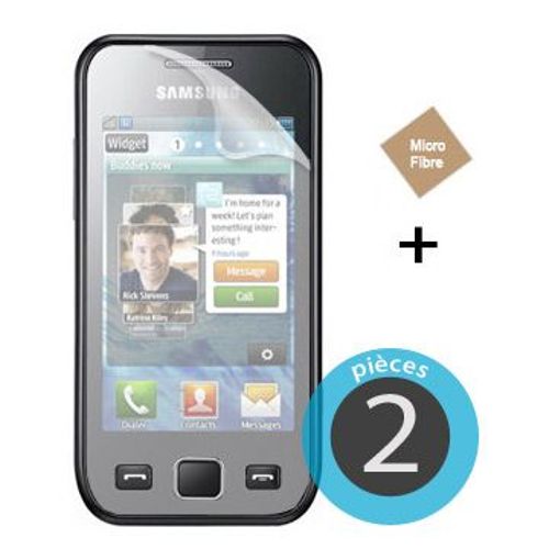 2 Films Protecteur D'écran Pour Samsung Ace 2 Chiffon