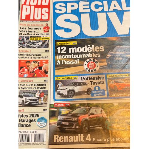 Magazine Auto Plus 1919 Juin 2025