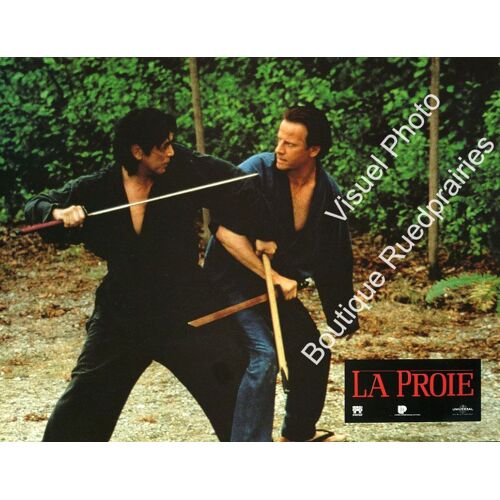 La Proie - The Hunted : Jeu De Photos D'exploitation Cinématographique - Format 21x28 Cm - De J.F. Lawton Avec Christopher Lambert, John Lone, Joan Chen, Yoshio Harada - 1995