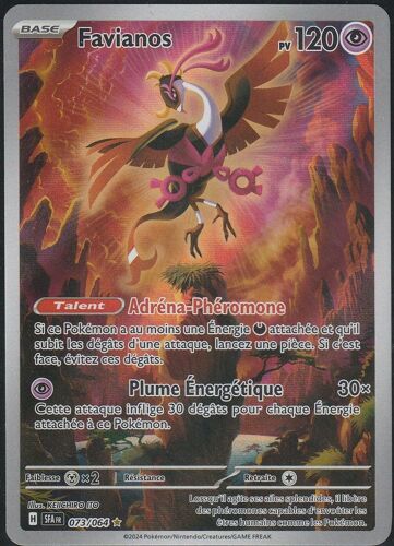 Carte Pokémon - Favianos - 073/064 - Secrète-Rare - Fable Nébuleuse