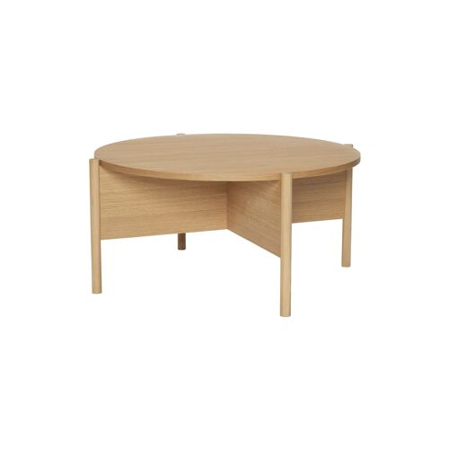 Table basse en bois beige