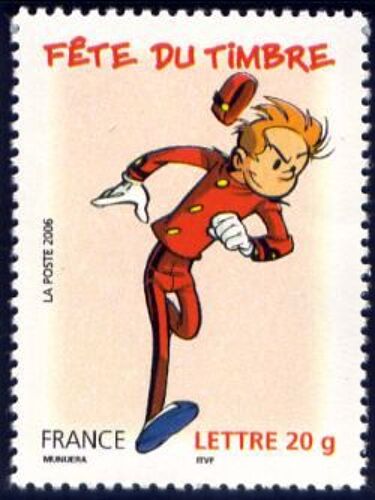 Timbre France 2006, Oblitéré - Fête Du Timbre 2006, Spirou - 20g Yt3877