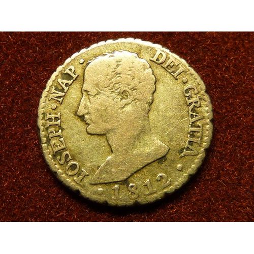 Napoléonides 1 Real  Joseph Napoléon Roi D'espagne  1812 Madrid