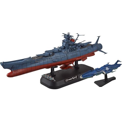 Space Battleship Yamato 2202 Yamato Type 1 Space Battleship Yamato 1st Remodeling Type 1/1000 Scale Color-Coded Plastic Model [Import Japonais]