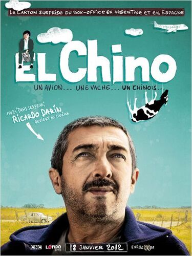 El Chino (Un Cuento Chino)  - Véritable Affiche De Cinéma -Format 40x60 Cm - De Sebastián Borensztein Avec Ricardo Darin, Ignacio Huang - 2012